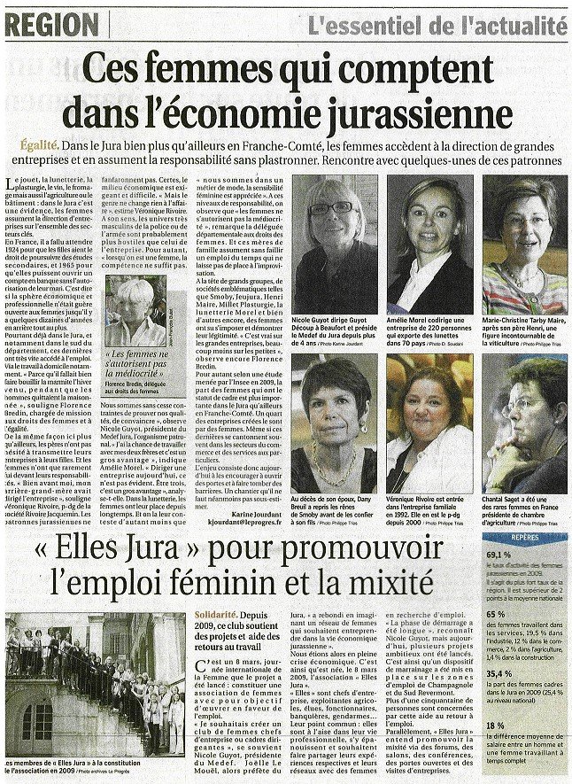 Article du Progrès du 21 aout 2011